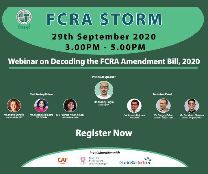 Webinar on Decoding the FCRA Amendment Bill 2020